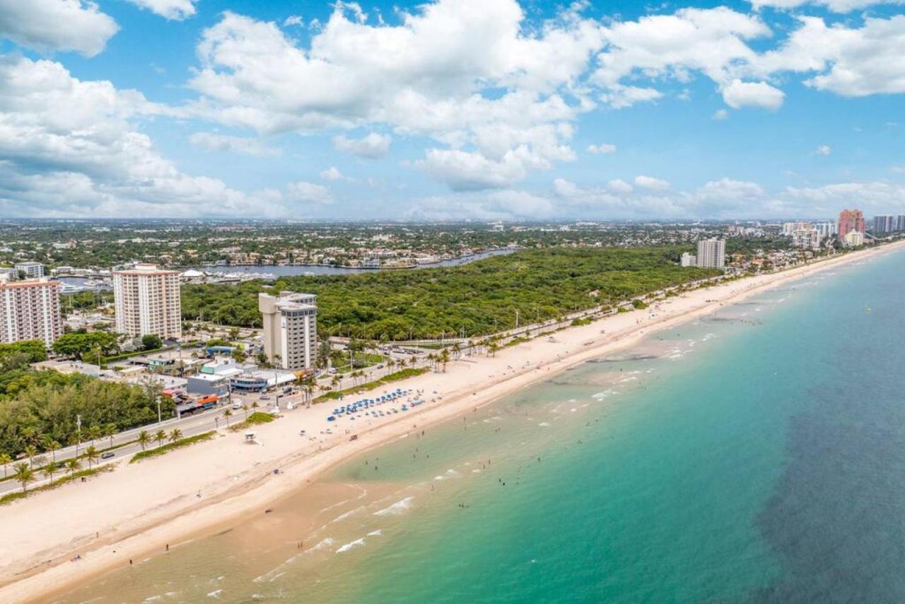 The Purple Pelican Beachfront With Ocean Balcony Unit 1 Fort Lauderdale Exterior photo